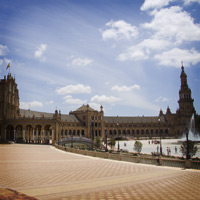 Plaza de España en Sevila